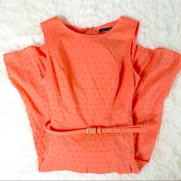 SOLD! NWOT Tommy Hilfiger dot embroidered sleeveless dress - Picture 1 of 12